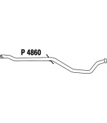 FENNO STEEL - P4860 - Трубопровод выпускной PEUGEOT 407 1.8 05-